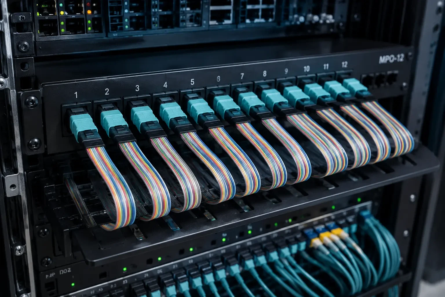 Ribbon-Structured MPO Connectors for 400G/800G