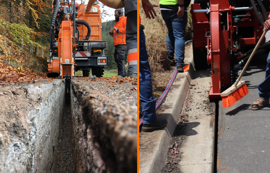 underground fiber optic cable installation underground fiber optic cable installation